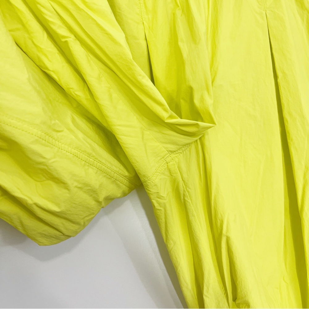 Daily Practice for Anthropologie Wide Leg Pants Neon Yellow Size Medium - Picture 6 of 12